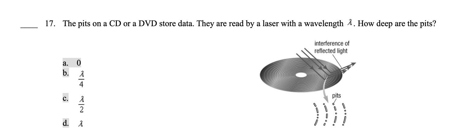 solved-17-the-pits-on-a-cd-or-a-dvd-store-data-they-are-chegg