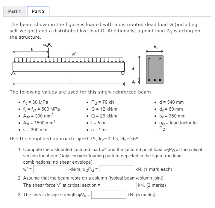 solved-part-1-part-2-for-a-beam-with-a-rectangular-chegg