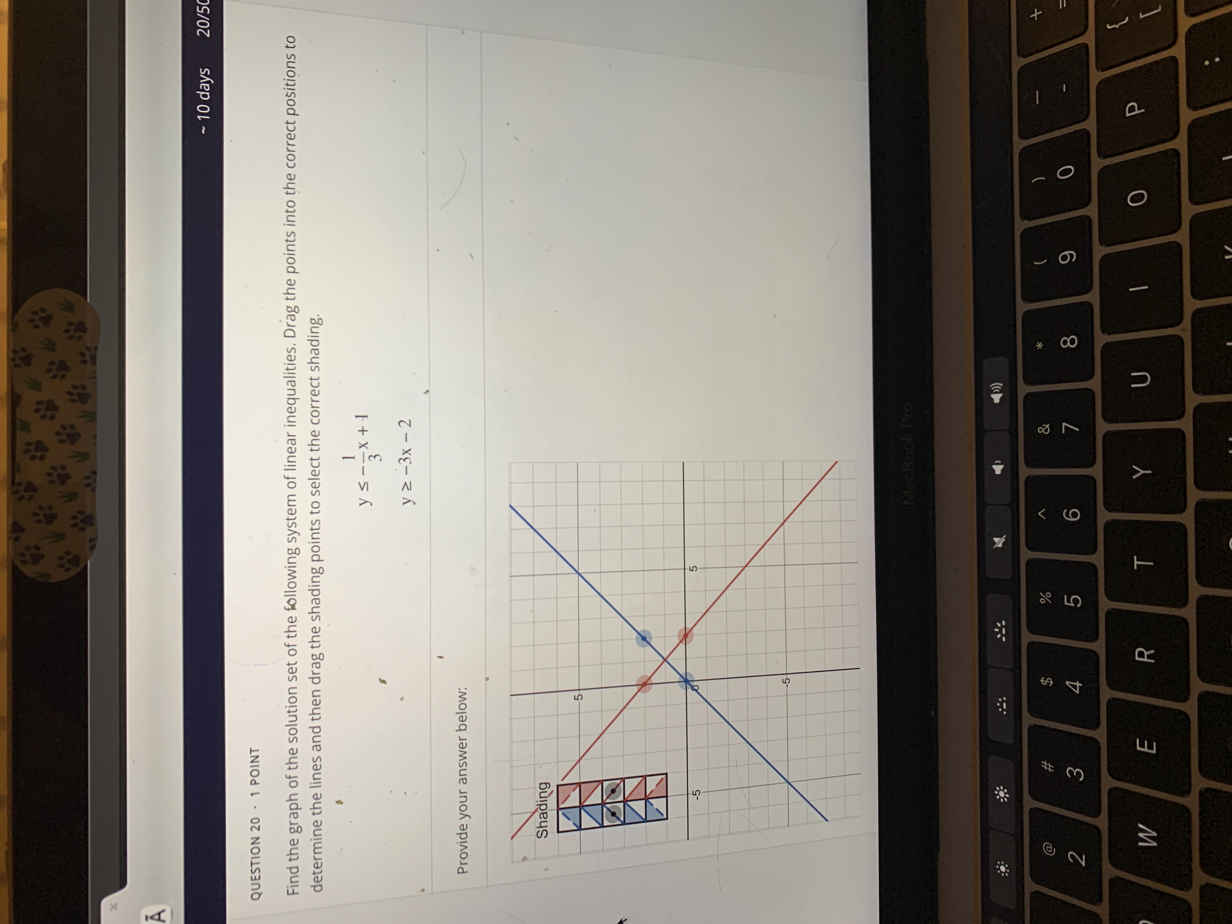 Solved QUESTION 20 - 1 ﻿POINTFind The Graph Of The Solution | Chegg.com