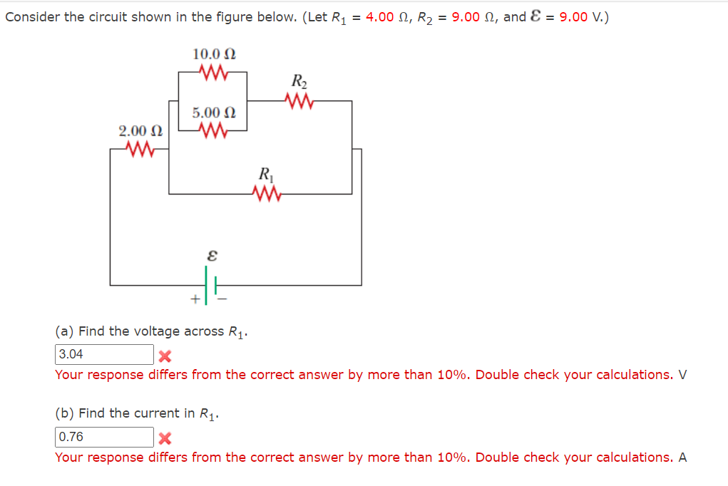 Solved Consider The Circuit Shown In The Figure Below. (Let | Chegg.com