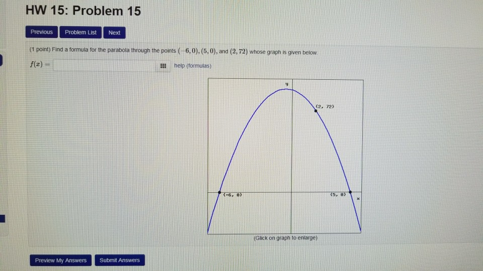 Solved HW 15: Problem 15 Previous Problem List Next (1 | Chegg.com
