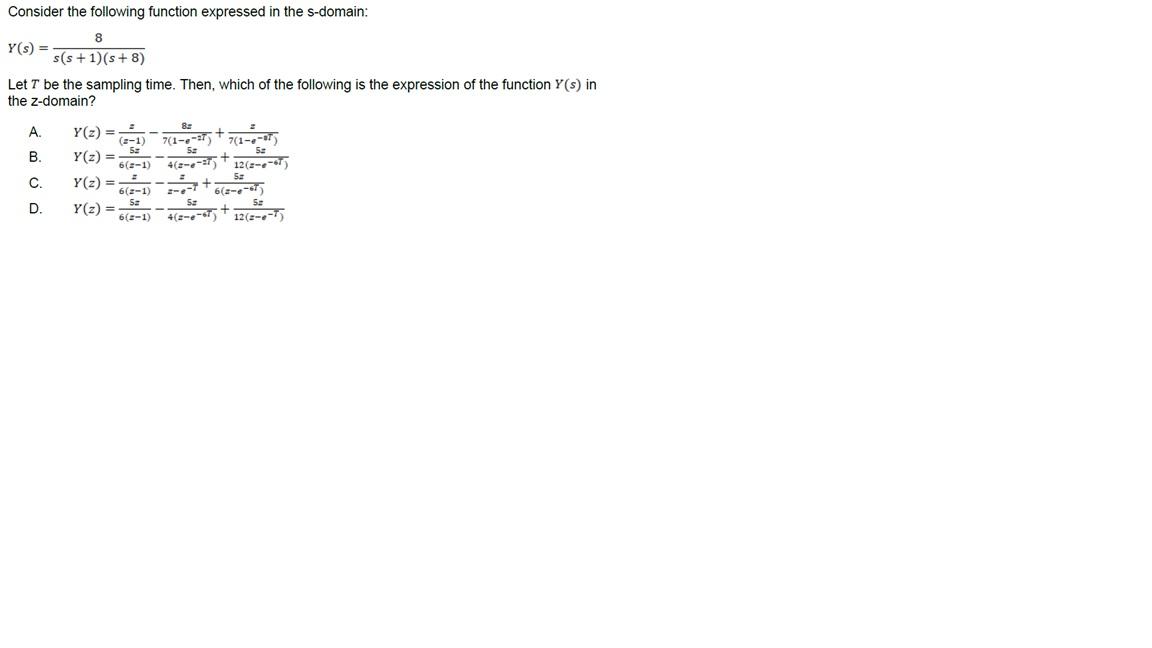 Solved Consider the following function expressed in the | Chegg.com