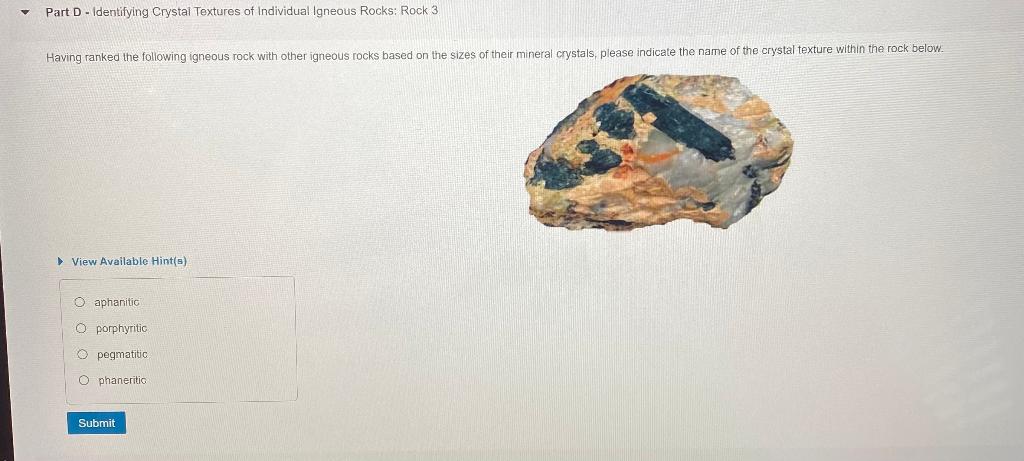 Solved Part E - The Wildcard Of The Mafic Color Index | Chegg.com