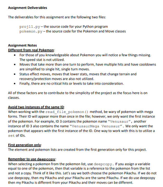 Solved CSE 231 Fall 2020 Programming Project 11 This | Chegg.com