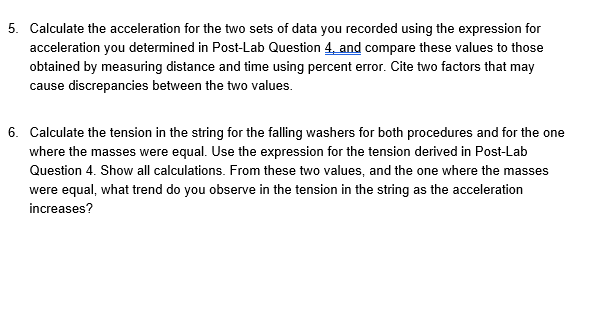 3. Use Newton's Second Law to write an equation for | Chegg.com