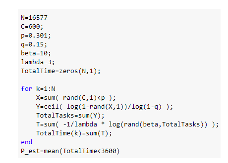 Write a Matlab program to calculate the following | Chegg.com