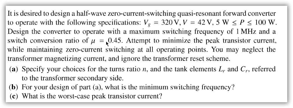 Solved = It is desired to design a half-wave | Chegg.com