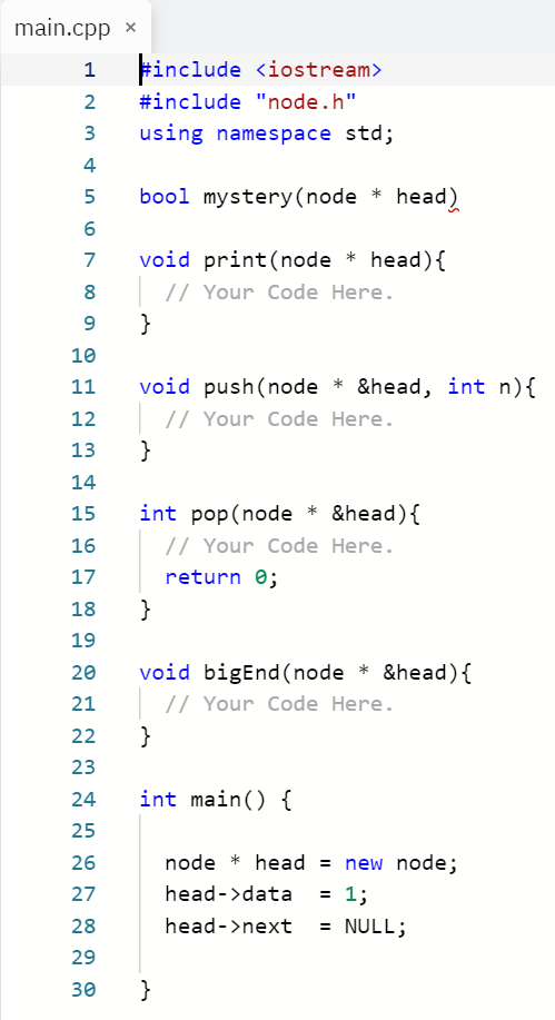 Solved 3.1 5 Points Create a new function in main.cpp called | Chegg.com
