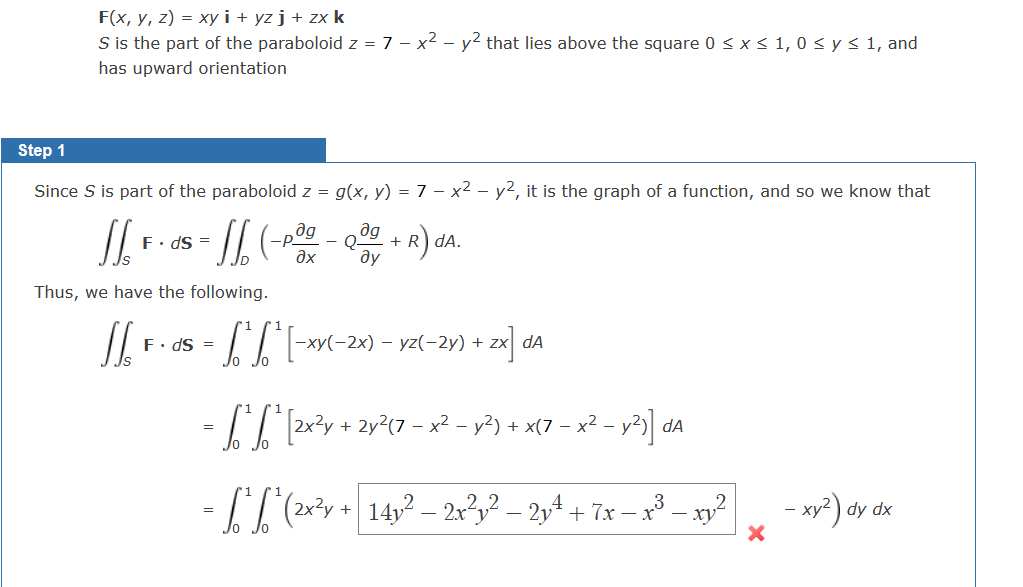 Solved F X Y Z Xy I Yz J Zx K S Is The Part Of The