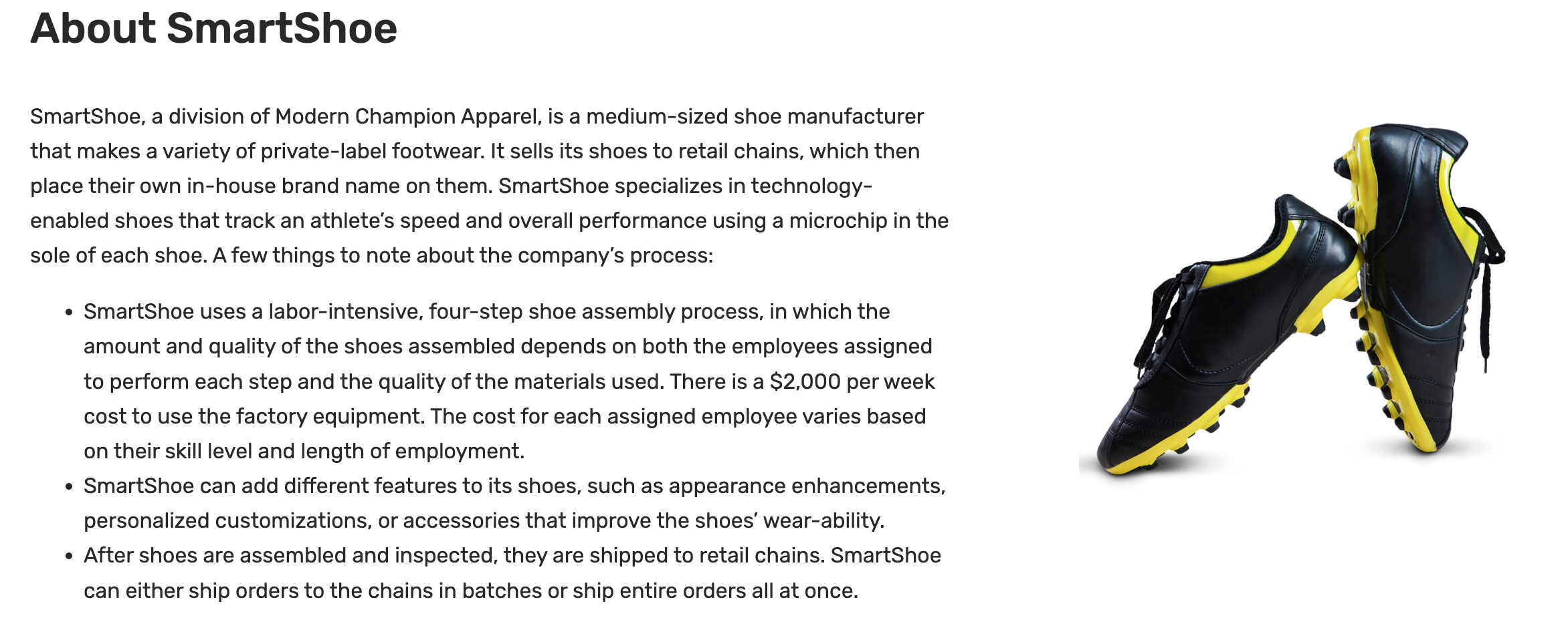 Shoes on sale label manufacturer