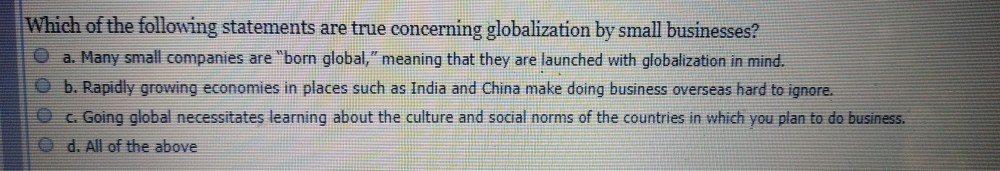 Solved Which of the following statements are true concerning | Chegg.com