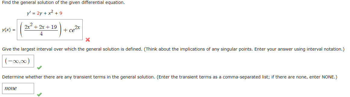 Solved Find the general solution of the given differential | Chegg.com