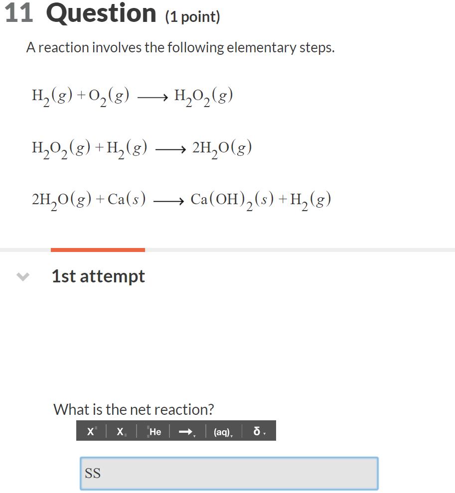 Solved A reaction involves the following elementary steps. | Chegg.com