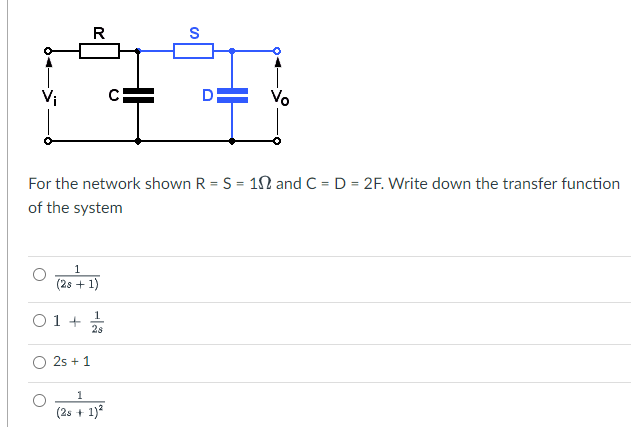 Solved The system with transfer function 1 s($ + 1)(s – 1) | Chegg.com