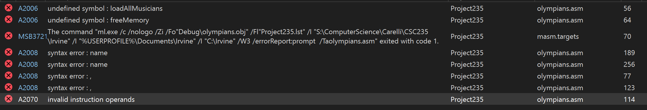 Solved trying to figure out why my code isnt working; the | Chegg.com image.