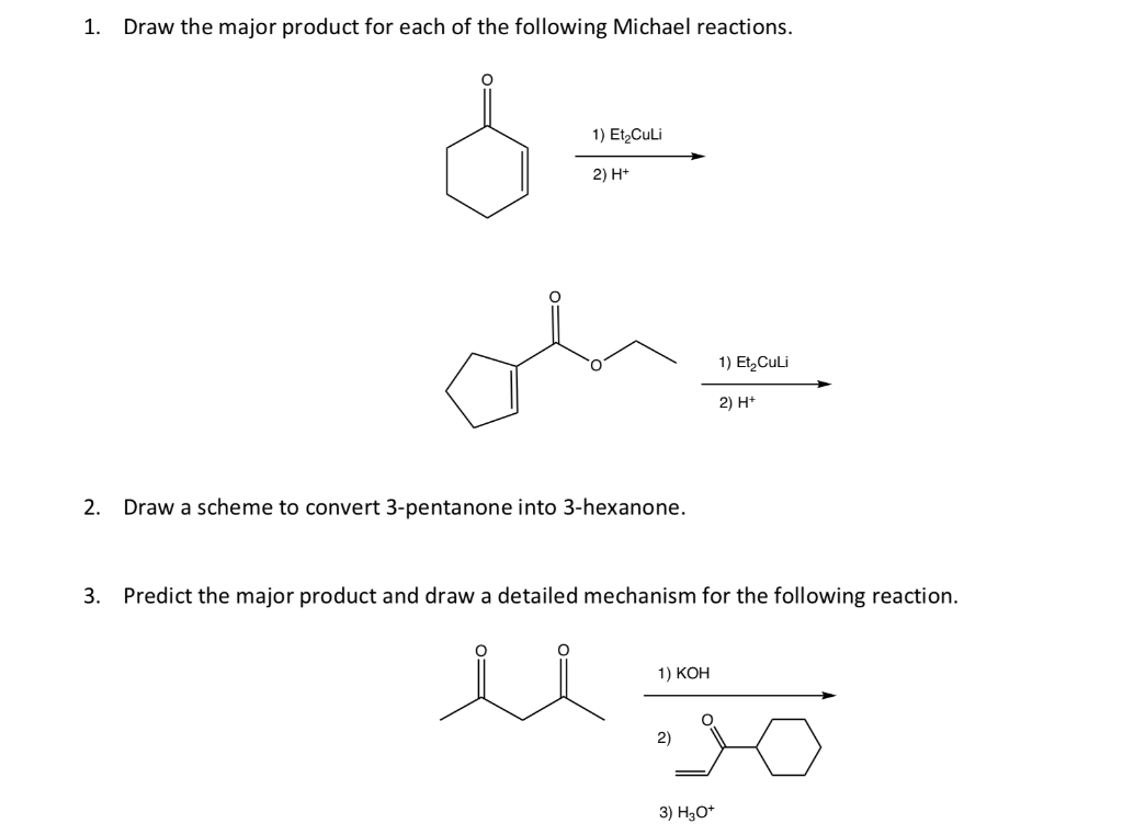 Solved Draw the major product for each of the following | Chegg.com