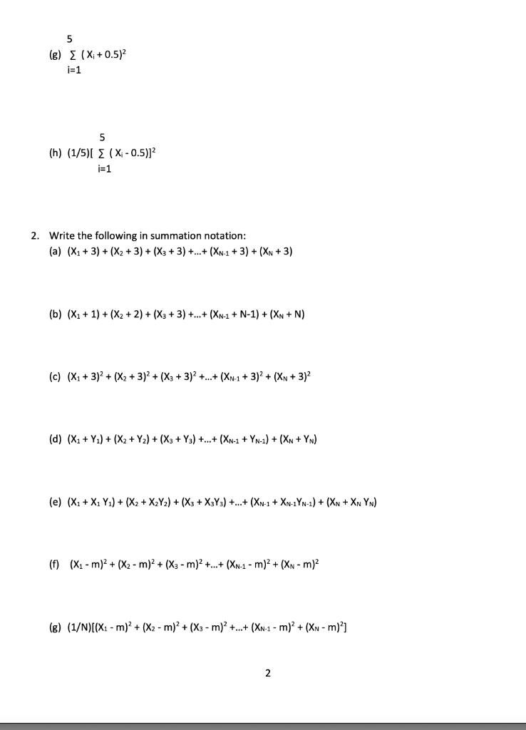 Solved 1 Let X1 5 X2 2 X3 3 X4 5 Xs 7 Please Fin Chegg Com