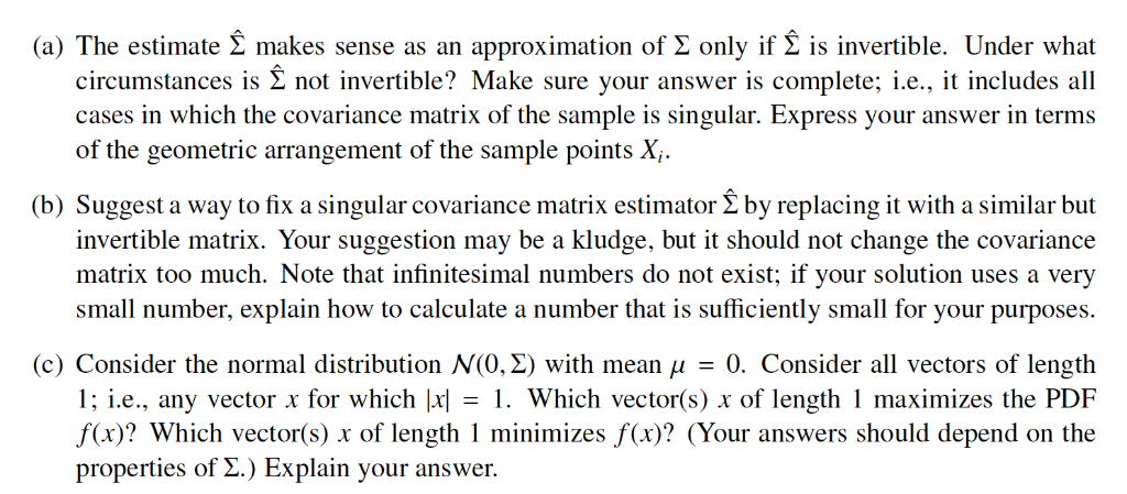 6 Covariance Matrices And Decompositions As Described 2652