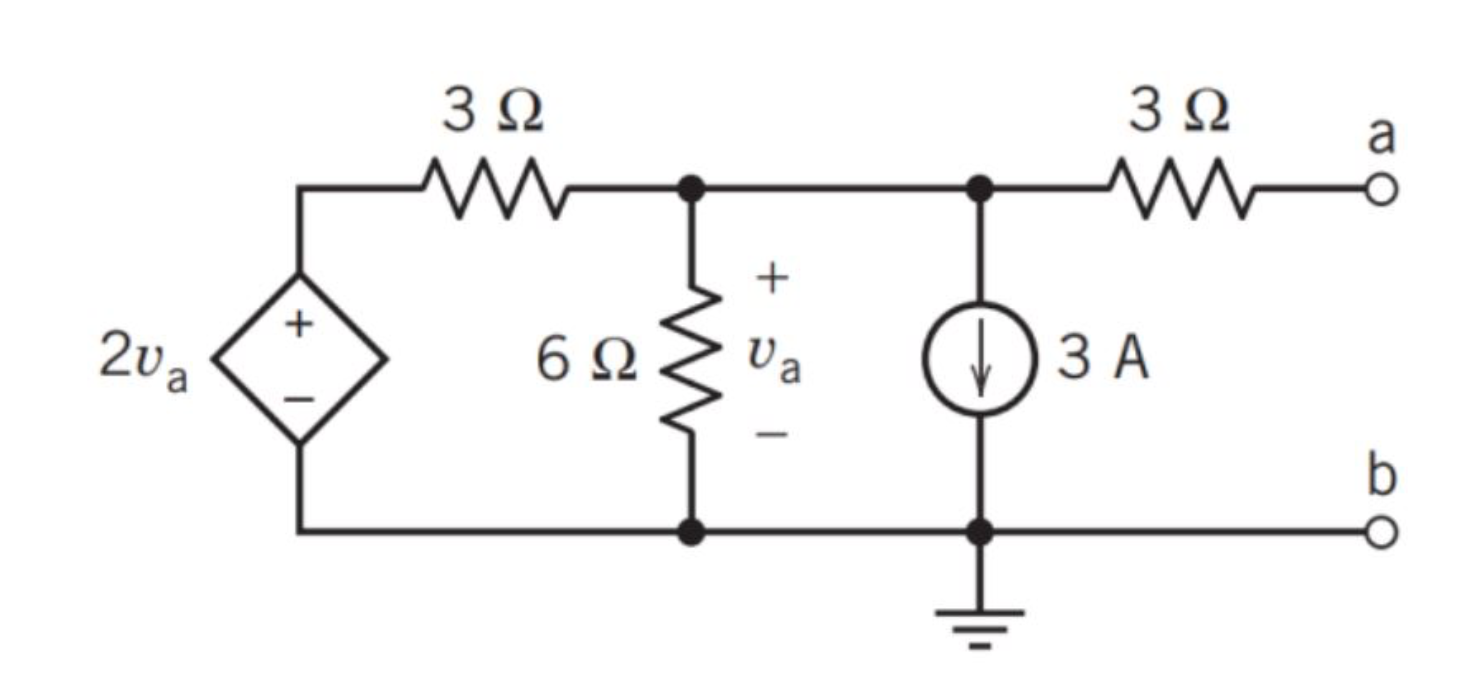 Solved calculate the Thevenin voltage and | Chegg.com