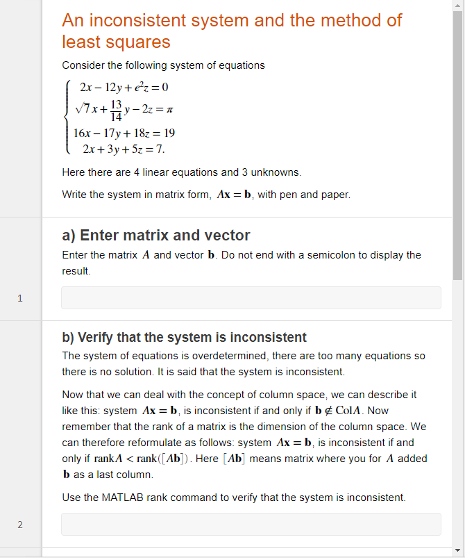Solved Hello, I am trying to learn MATLAB and I would love | Chegg.com