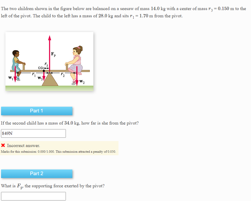 Solved The two children shown in the figure below are | Chegg.com