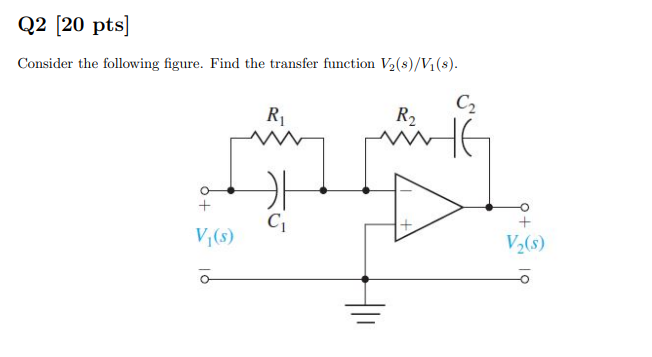 Solved Consider the following figure. Find the transfer | Chegg.com