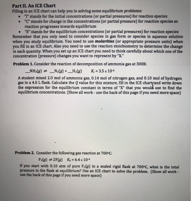 Solved Problem. Consider the following exothermic gas phase | Chegg.com