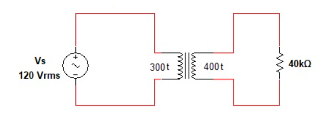 Solved 1. A 6:1 Step-down Transformer Has A Secondary 