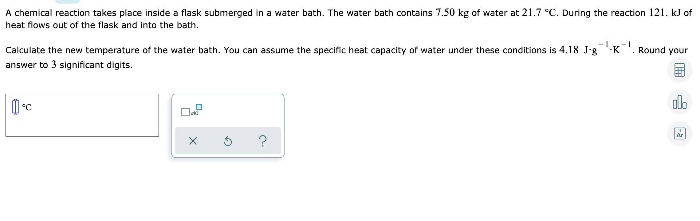 Solved A Chemical Reaction Takes Place Inside A Flask 