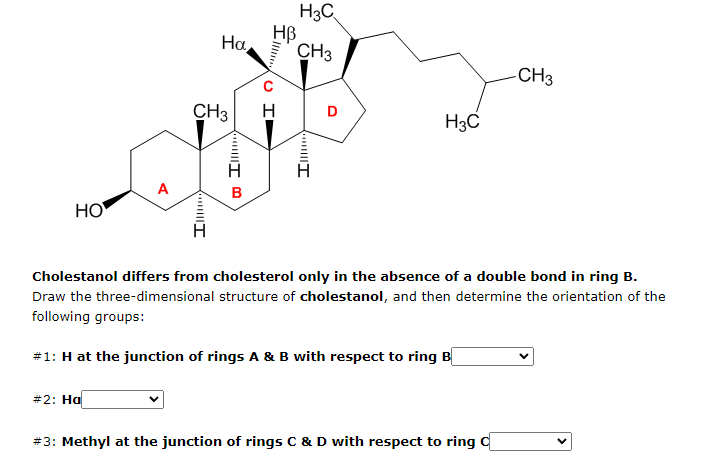 Solved CH3 HB Ha Ill UI Illl.... H₂C CH3 H H3C A B HO | Chegg.com