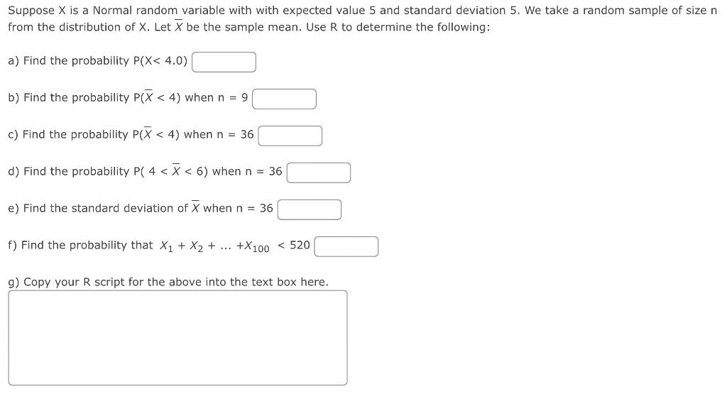 Solved Suppose X is a Normal random variable with with | Chegg.com
