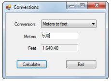 Length Predefined Function Visual Basic Solved 10-1 Convert Lengths Visual Basic In this | Chegg.com