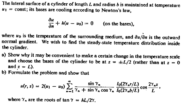 The lateral surface of a cylinder of length L and | Chegg.com