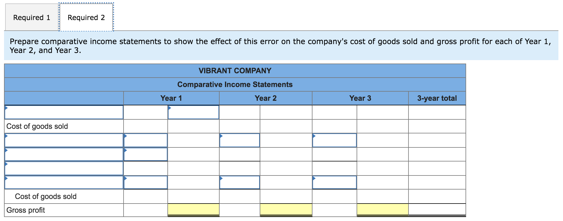 Solved Exercise 5-12 Analysis Of Inventory Errors Lo A2 