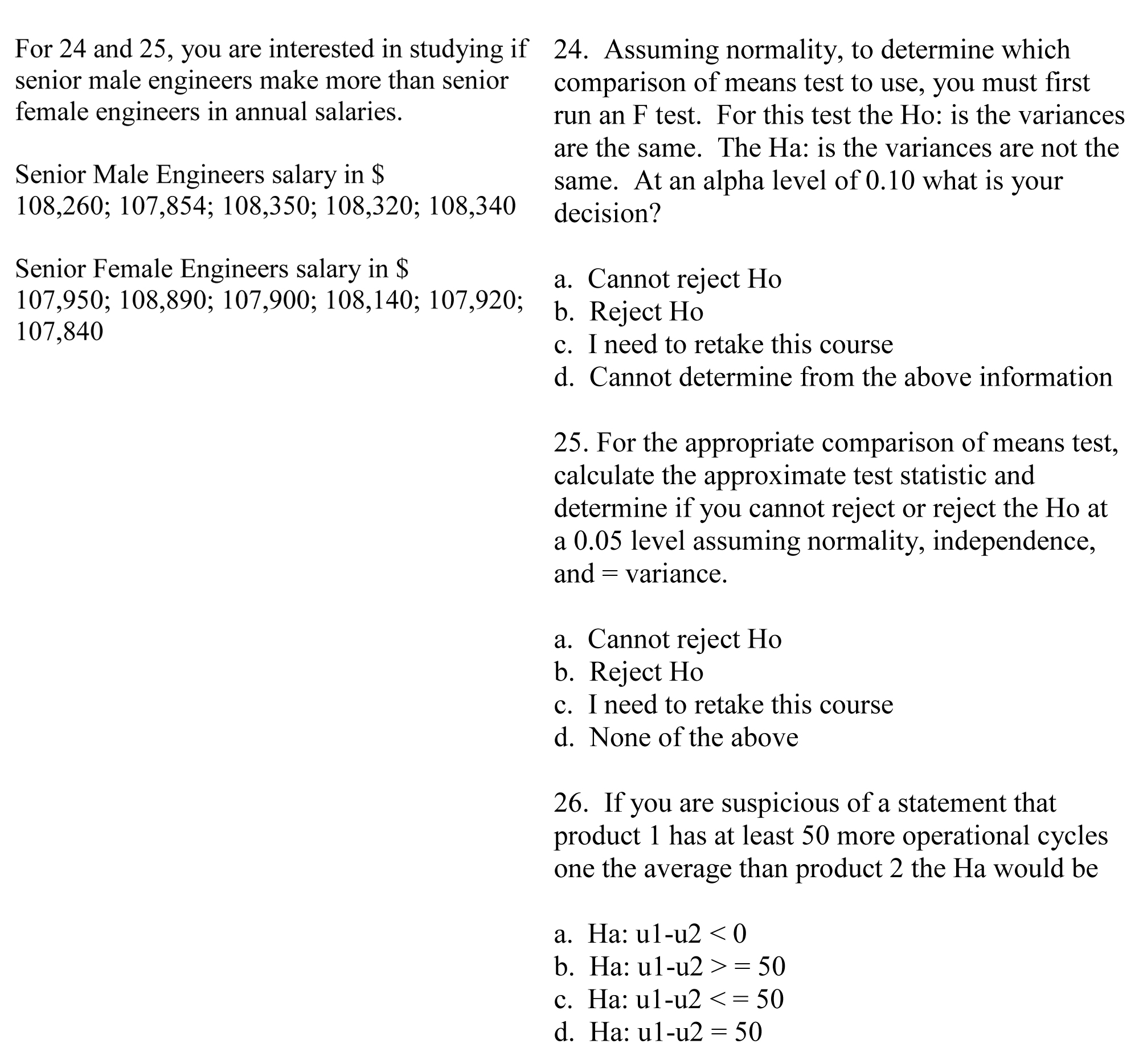 solved-for-24-and-25-you-are-interested-in-studying-if-24-chegg