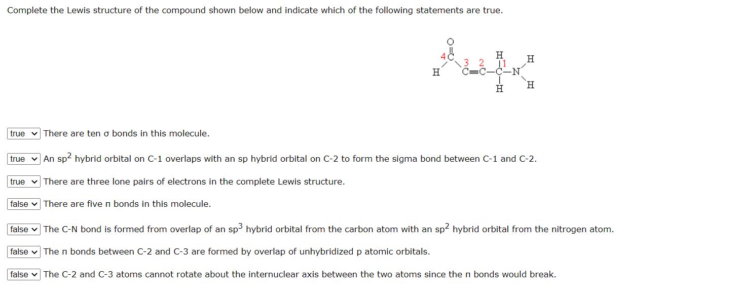 Solved Complete the Lewis structure of the compound shown | Chegg.com
