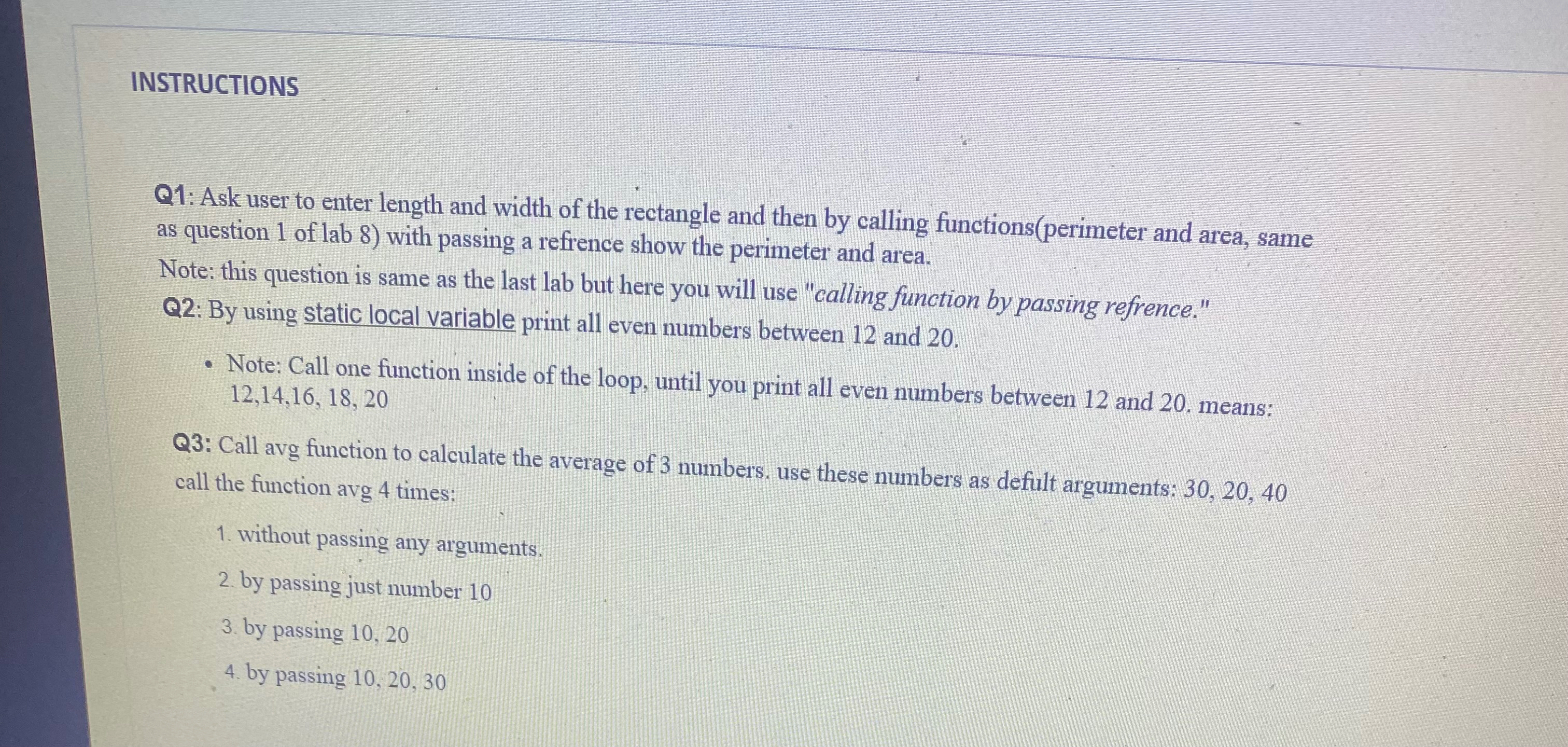 Solved INSTRUCTIONS (Use C++ method only!!!!! other method | Chegg.com