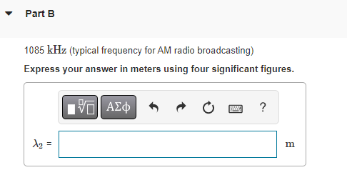 Solved 103.5MHz (typical frequency for FM radio | Chegg.com