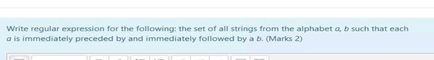 Solved Write regular expression for the following: the set | Chegg.com
