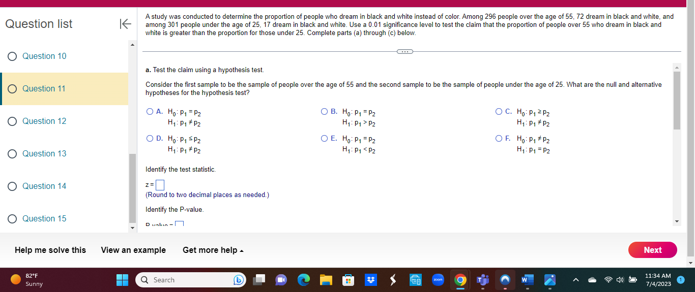 Question list Question 10 Question 11 Question 12 | Chegg.com
