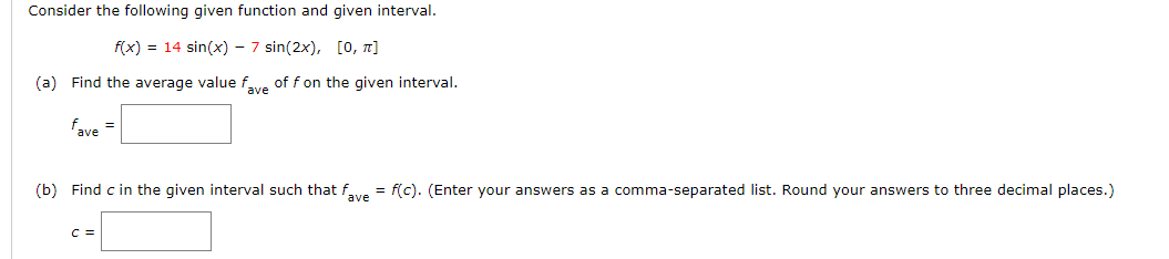 Solved Consider the following given function and given | Chegg.com