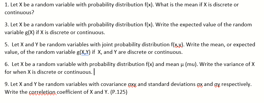 Solved 1. Let X be a random variable with probability | Chegg.com