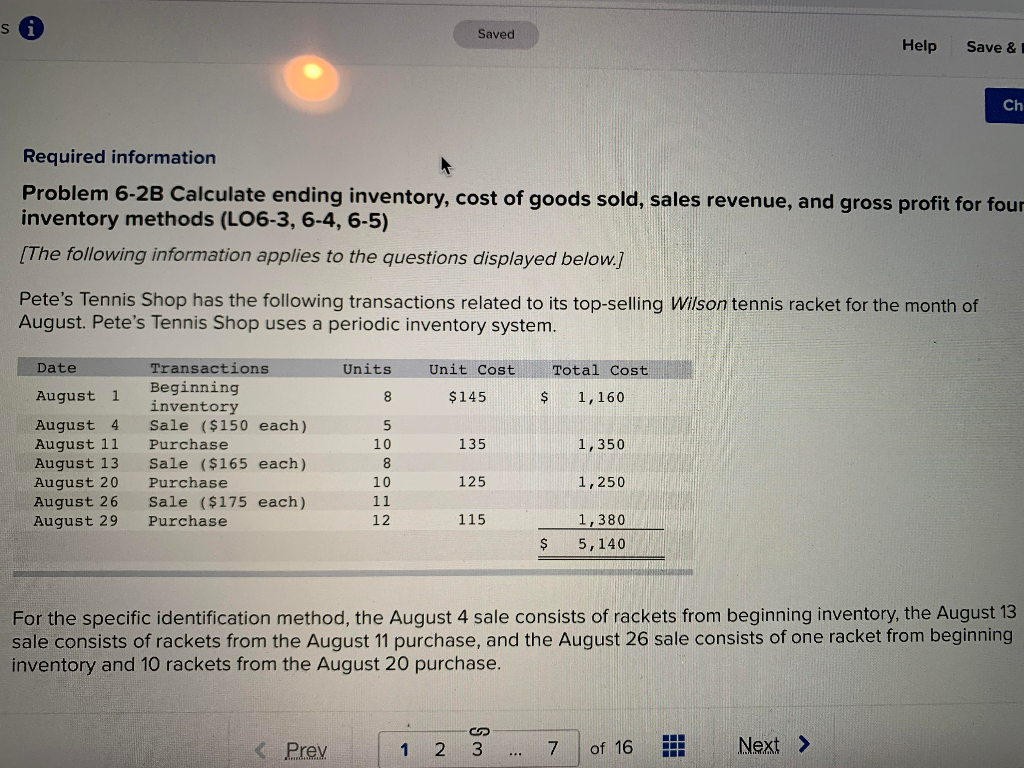 Solved 1 Calculate Ending Inventory And Cost Of Goods Sold