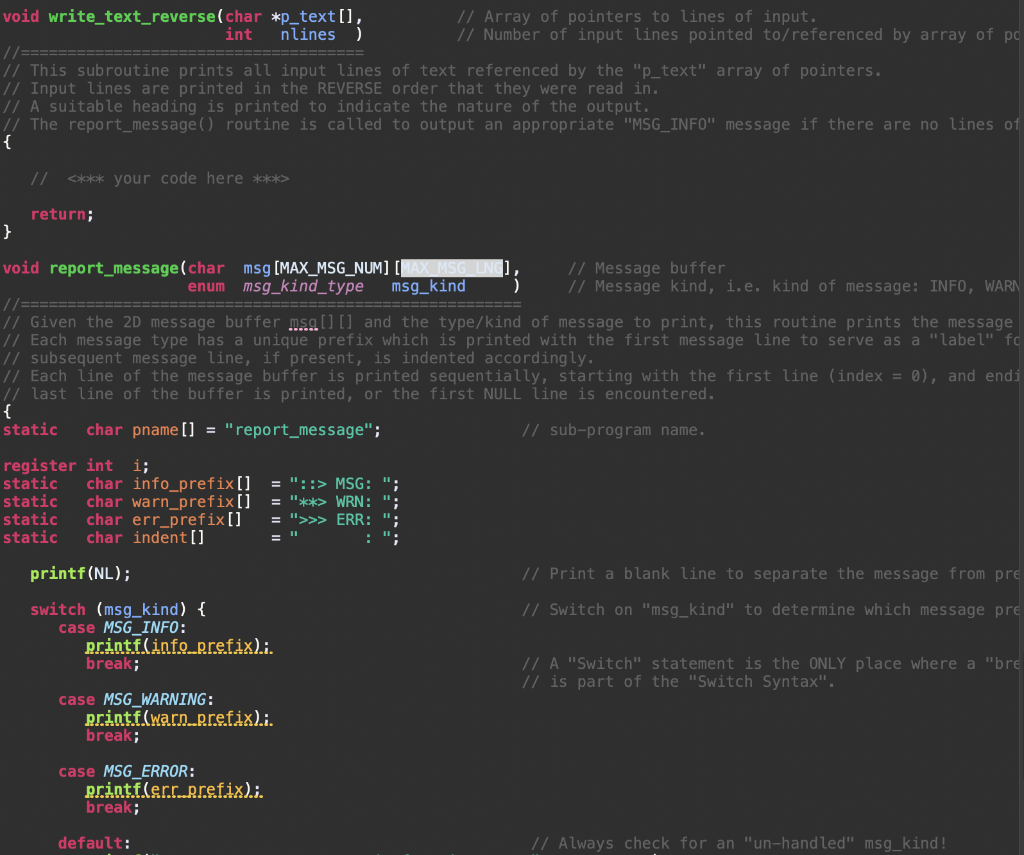 Solved The text file "text.txt", already loaded with the | Chegg.com