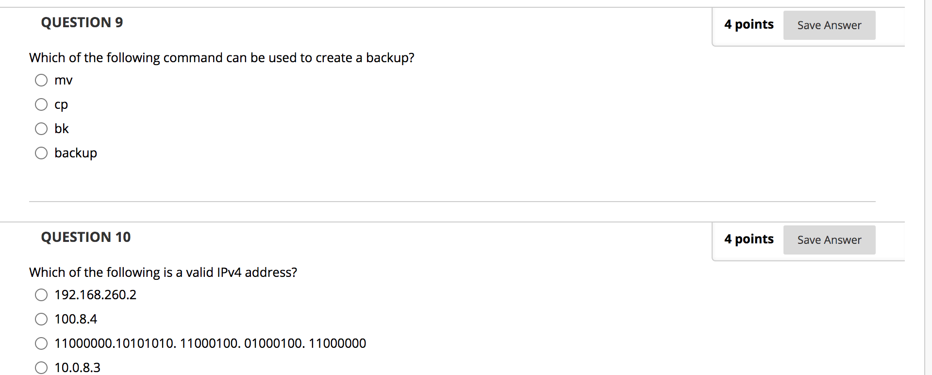 Solved QUESTION 1 3 points Save Answer It is possible for a | Chegg.com