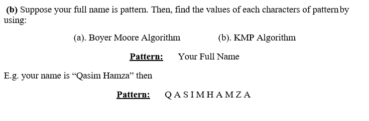 Solved *ANALYSIS OF ALGORITHM SUBJECT* Kindly answer | Chegg.com