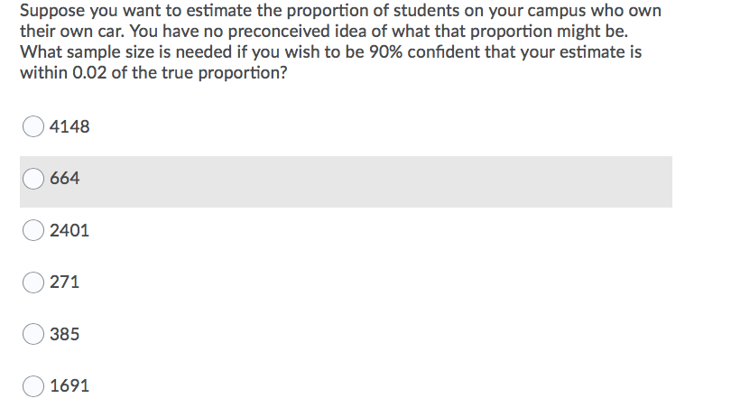 Solved Suppose You Want To Estimate The Proportion Of | Chegg.com