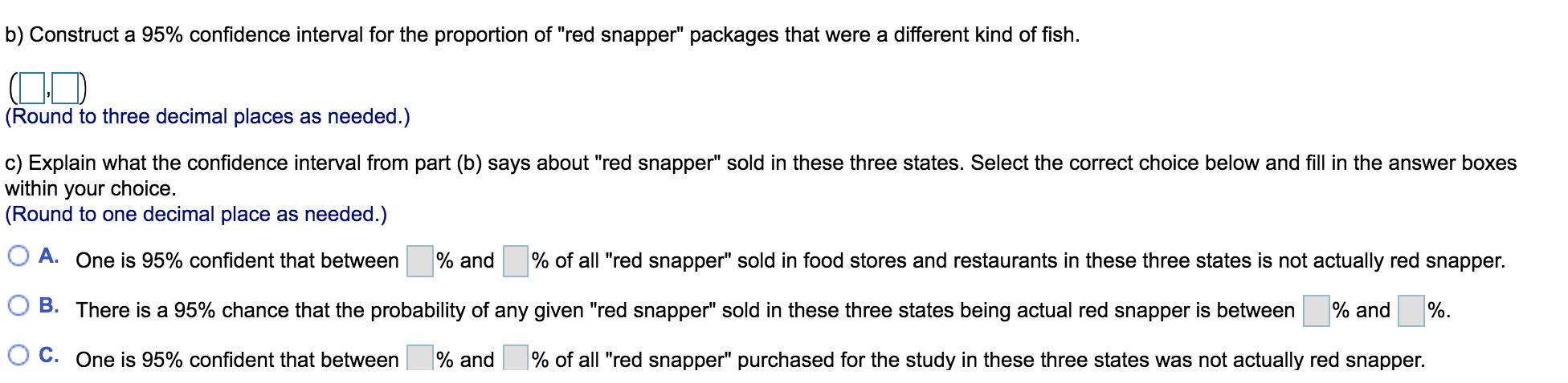 Solved A Consumer Advocacy Group Published A Study Of | Chegg.com