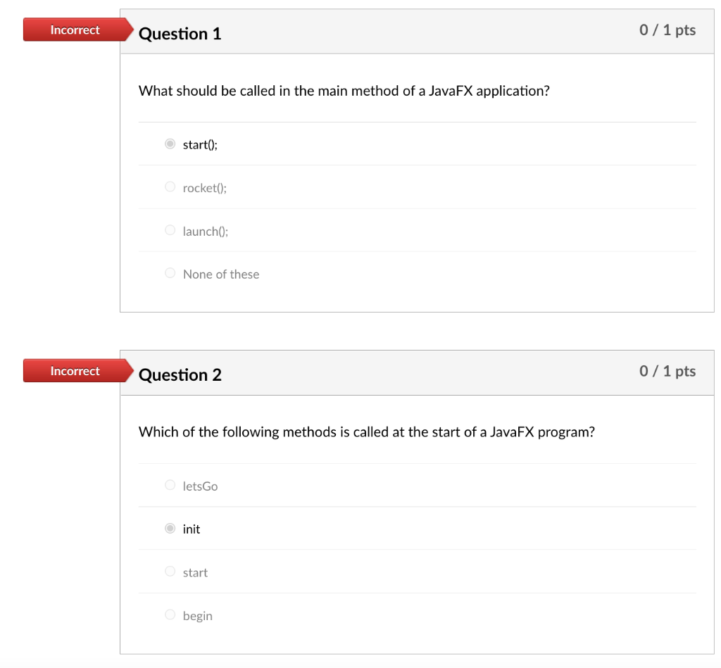Solved Partial Question 1 0.5 / 1 pts Which of the following | Chegg.com