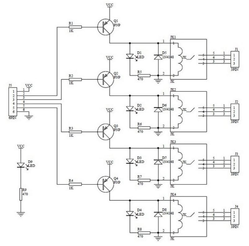 Schematic Diagram Of Relay Module